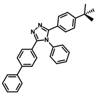 TAZ, 3-(Biphenyl-4-yl)-5-(4-tert-butylphenyl)-4-phenyl-4H-1,2,4-triazole CAS 150405-69-9
