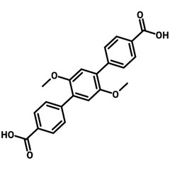 2',5'-Dimethoxy[1,1':4',1''-terphenyl]-4,4''-dicarboxylic acid CAS 1392416-19-1