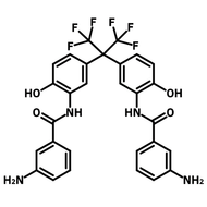 2,2-Bis(3-(3-aminobenzoylamino)-4-hydroxyphenyl)hexafluoropropane (m-6FDAP)