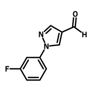 1-(3-Fluorophenyl)-1H-pyrazole-4-carbaldehyde CAS 936940-82-8