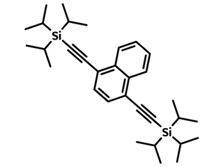 Chemical structure of TIPS-NPh