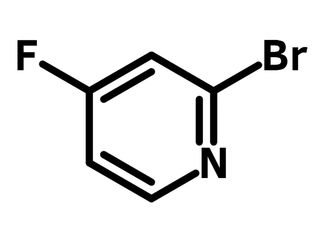 2-Bromo-4-fluoropyridine chemical structure