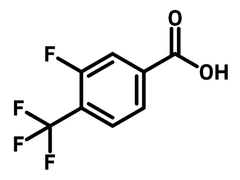 3-Fluoro-4-(trifluoromethyl)benzoic acid CAS 115754-21-7