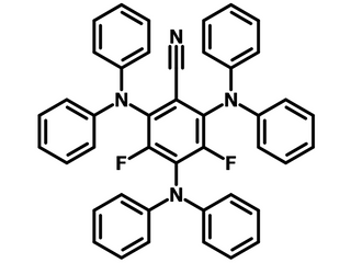 Chemical structure of 3DPA2FBNC