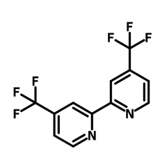 4,4′-Bis(trifluoromethyl)-2,2′-bipyridine chemical structure