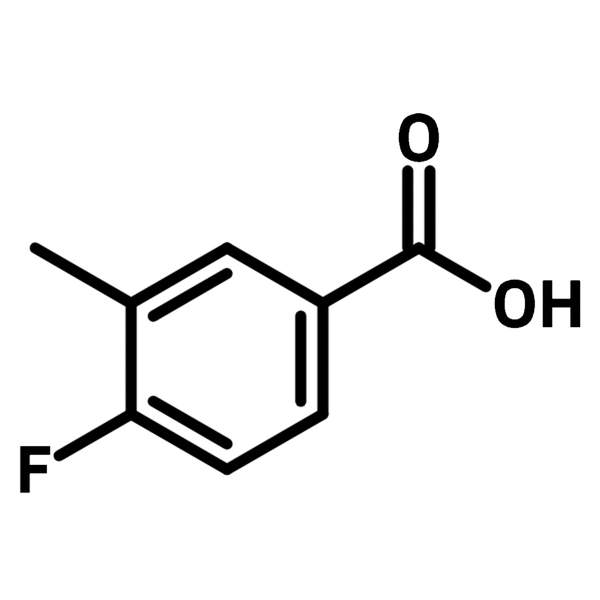 4-Fluoro-3-methylbenzoic acid chemical structure, CAS 403-15-6