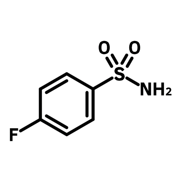 4-Fluorobenzenesulfonamide chemical structure, CAS 402-46-0.