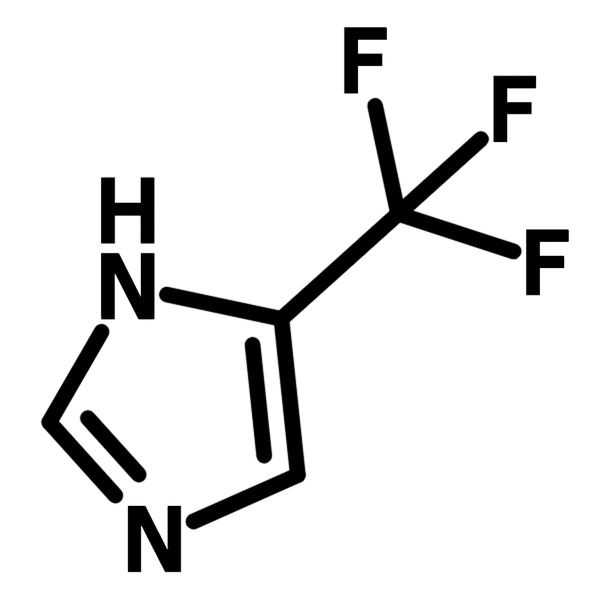 4-(Trifluoromethyl)-1H-imidazole chemical structure, CAS 33468-69-8