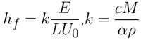 Capillary Regime Equation