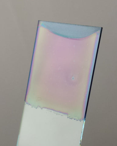 Contaminated substrate dip coating.