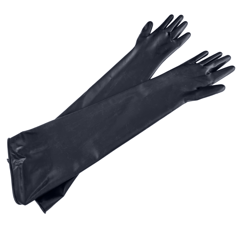 Long rubber gloves on sale