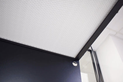 Filter in vertical laminar flow hood