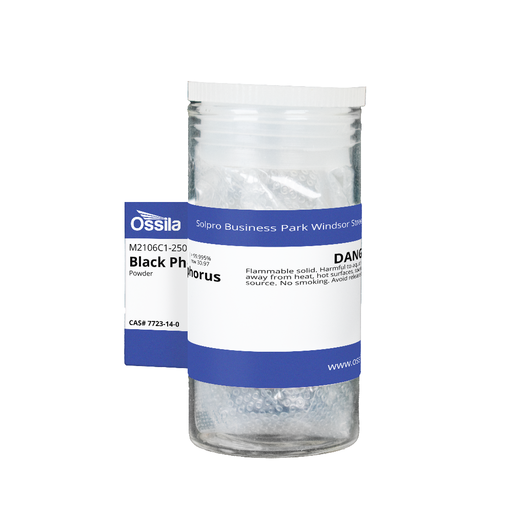 Black Phosphorus Powder | CAS Number 7723-14-0 | Ossila black-phosphorus-powder-cas-number-7723-14-0-ossila