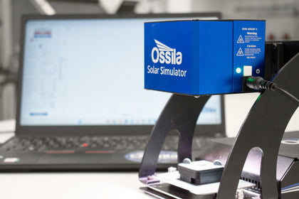 Solar Cell Testing Kit set up