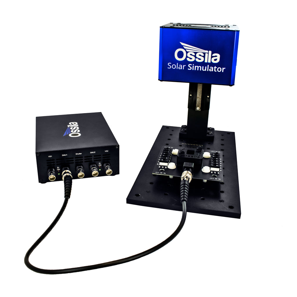 Solar Cell Testing Module With Contacts Solar Cell Testing Kit | Ossila