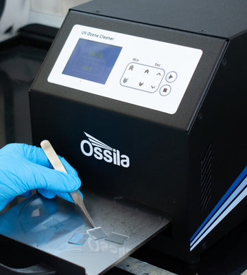 UV Ozone Cleaner with substrate