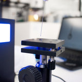 Contact Angle Measurements on Uneven Surfaces