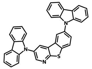 Chemical structure of DCz-BTP