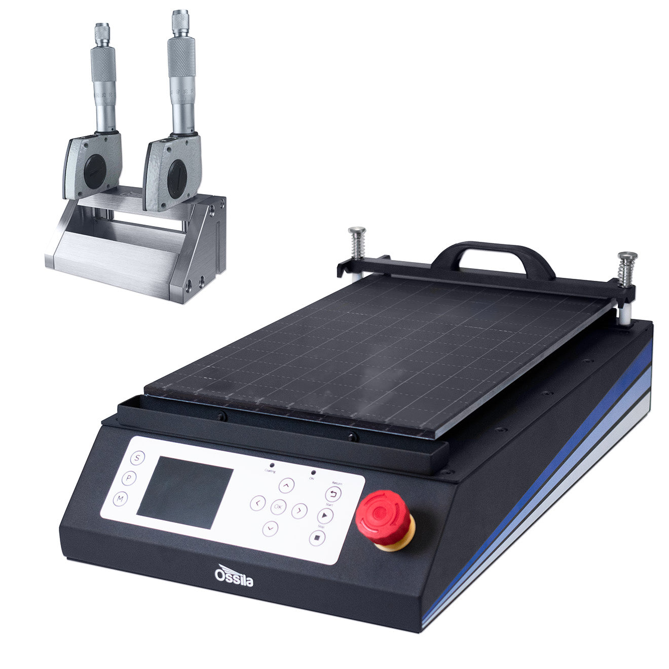 Lab Doctor Blade Doctor Blade Coater | Adjustable Blade Positioning | Ossila