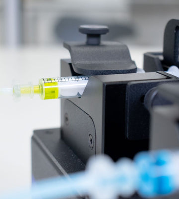 Dual Syringe Pump Close-Up