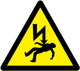 Electrical shock warning symbol