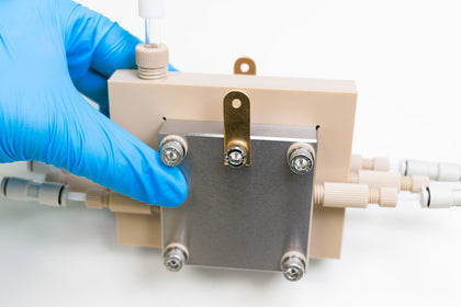 Standard GDE Flow Cell Cell Setup