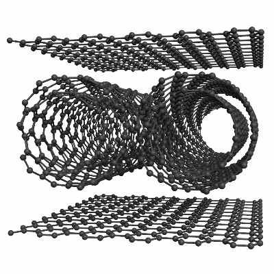 Structure of graphene carbon nanotube composite, CAS 308068-56-6