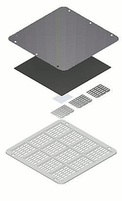 High density OFET system