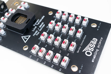High density OFET test board