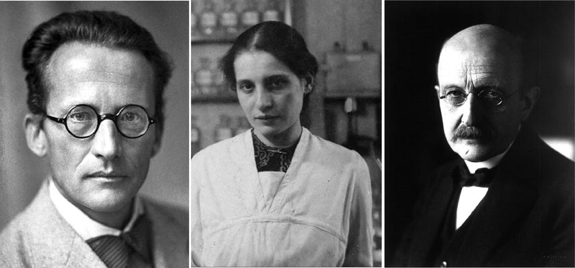 Many scientists have contributed to spectroscopy - Schrödinger, Meitner and Planck