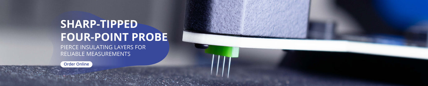 Sharp-Tipped
Four-Point Probe