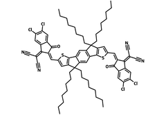 Chemical structure of IDIC-4Cl, 2361961-01-3