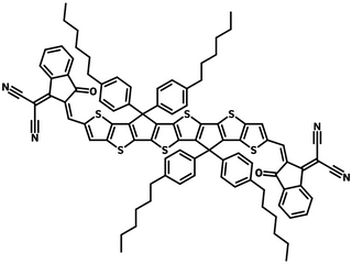 Chemical structure of 6TIC