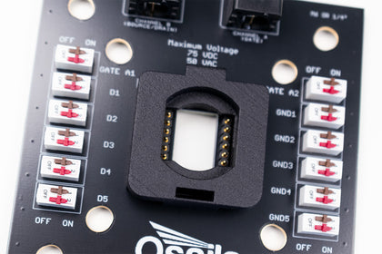 Low density OFET test board