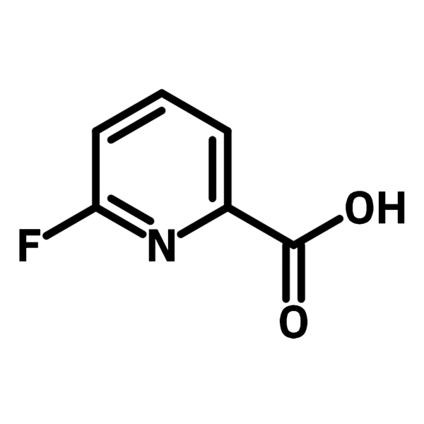 Methyl 6-fluoropyridine-2-carboxylate chemical structure, CAS 455-71-0.