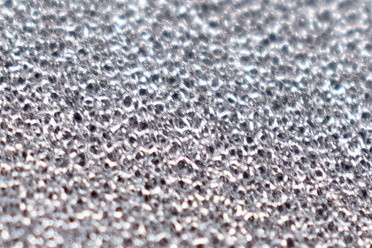 Texture increases surface area for catalyst loading