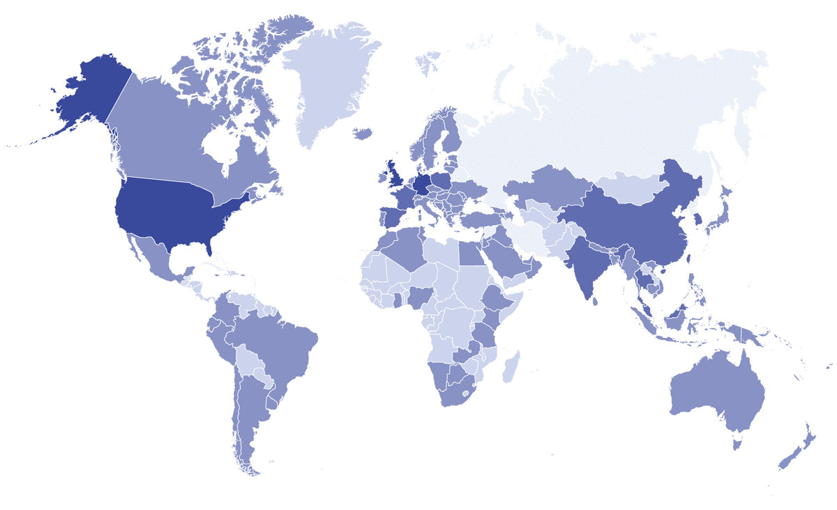 Worldwide shipping