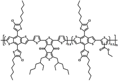Chemical structure of PBDB-TCl-T1