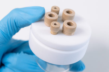 PEEK screw set with Super-sealed Electrochemical Cell