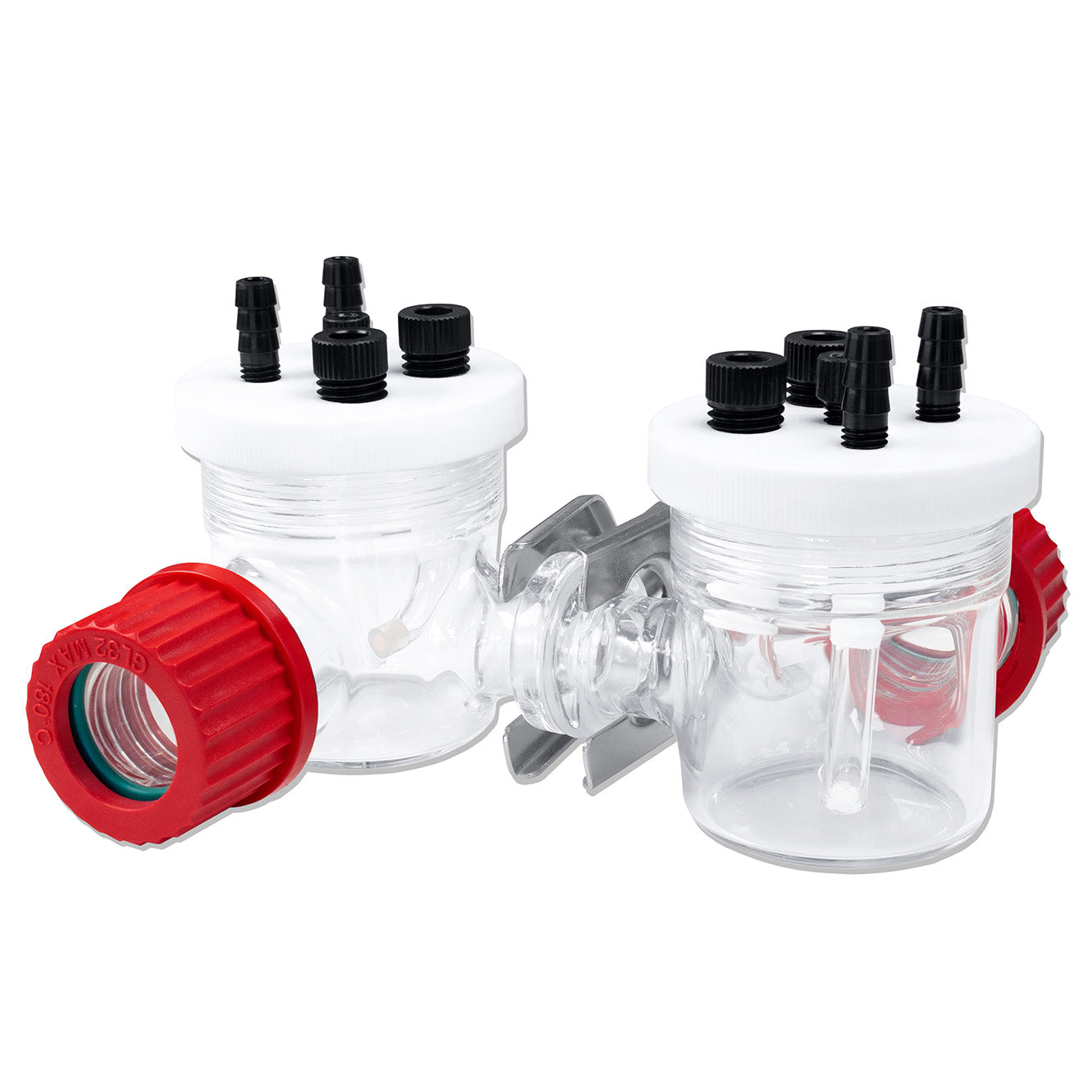 Photoelectrochemical H-Cell With Double Optical Windows