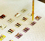 Pipetting epoxy on to substrate