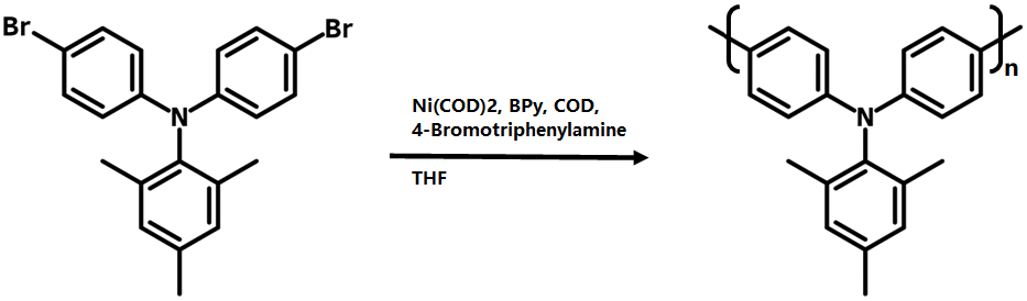 ptaa synthesis, direct arylation
