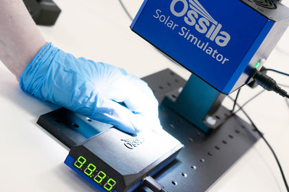 Reference Solar Cell Under Solar Sim
