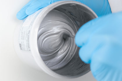 Screen printing silver paste