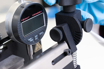 Slot die coater Air Knife height adjustment