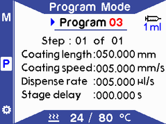 Enter Program mode - select a program number