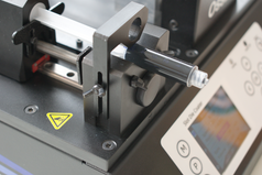 Replace the barrel clamp and secure with the wingnut