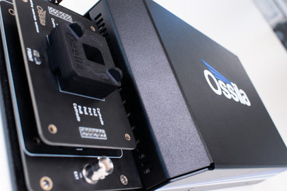 Solar Cell I-V Test System in use