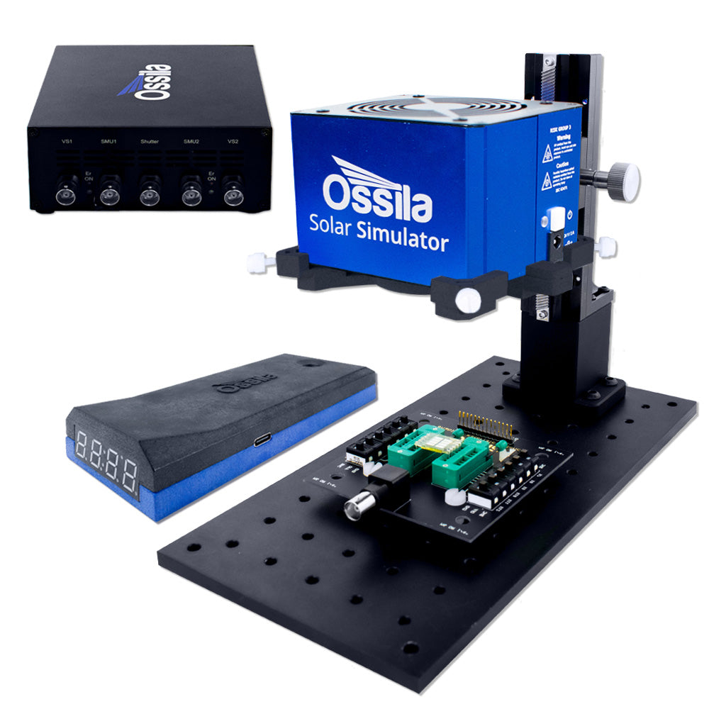 Solar Test Rigs Manual Solar Cell Testing Kit | Ossila