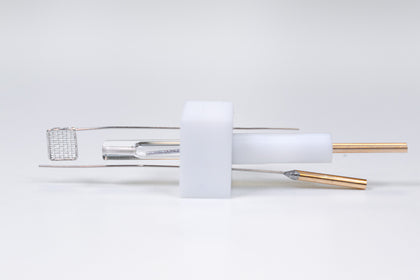 Spectroelectrochemical Cuvette with Electrode Holder